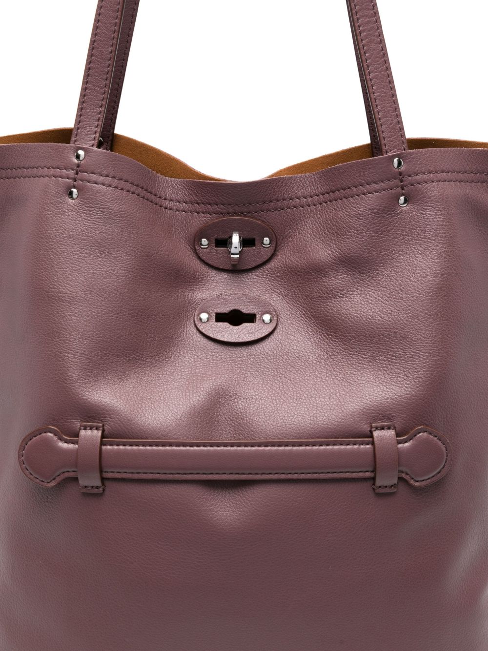 Zanellato A'Spasso Saeta medium leather tote bag Zanellato