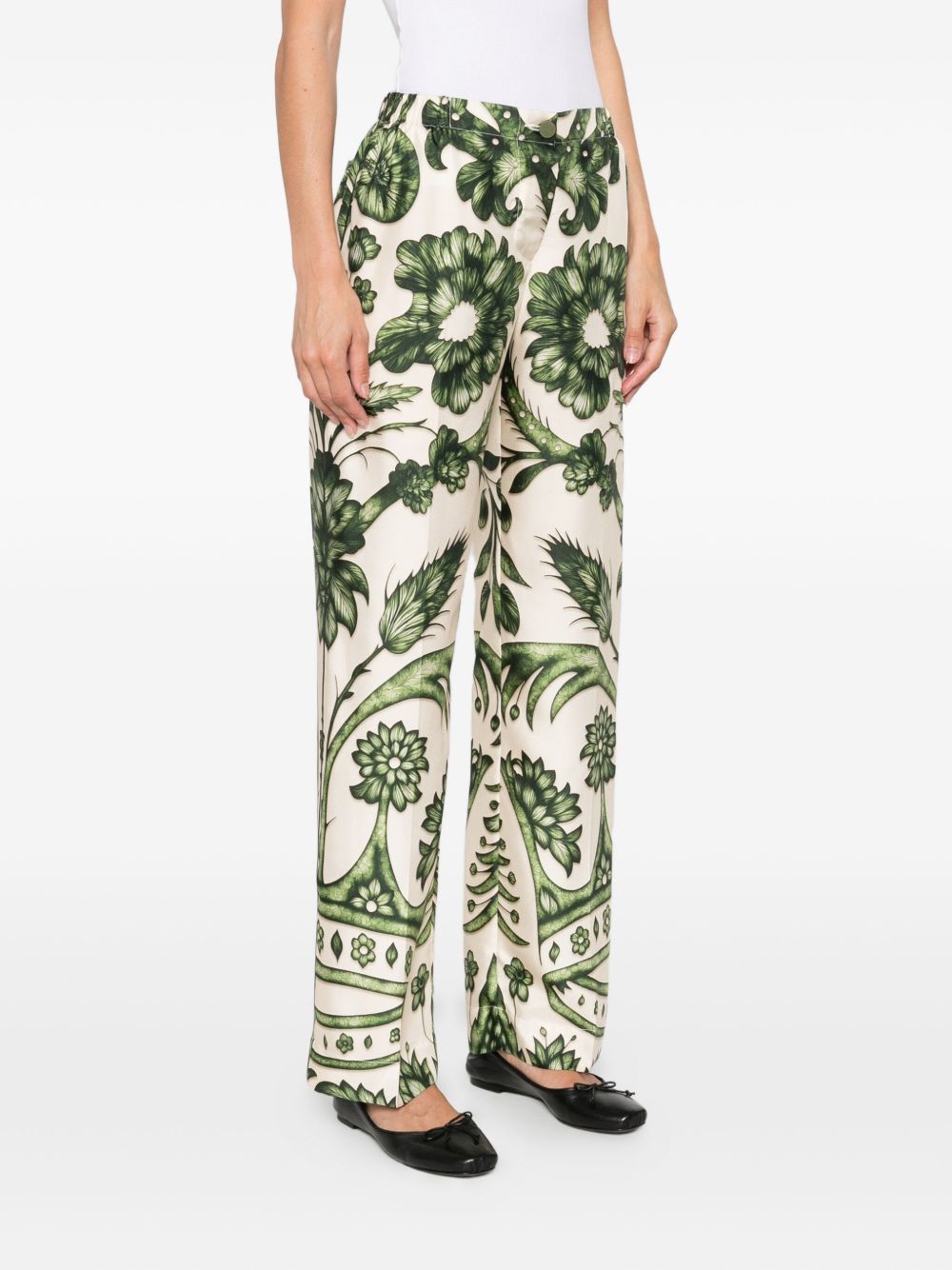 F.R.S . Trousers Green F.R.S .
