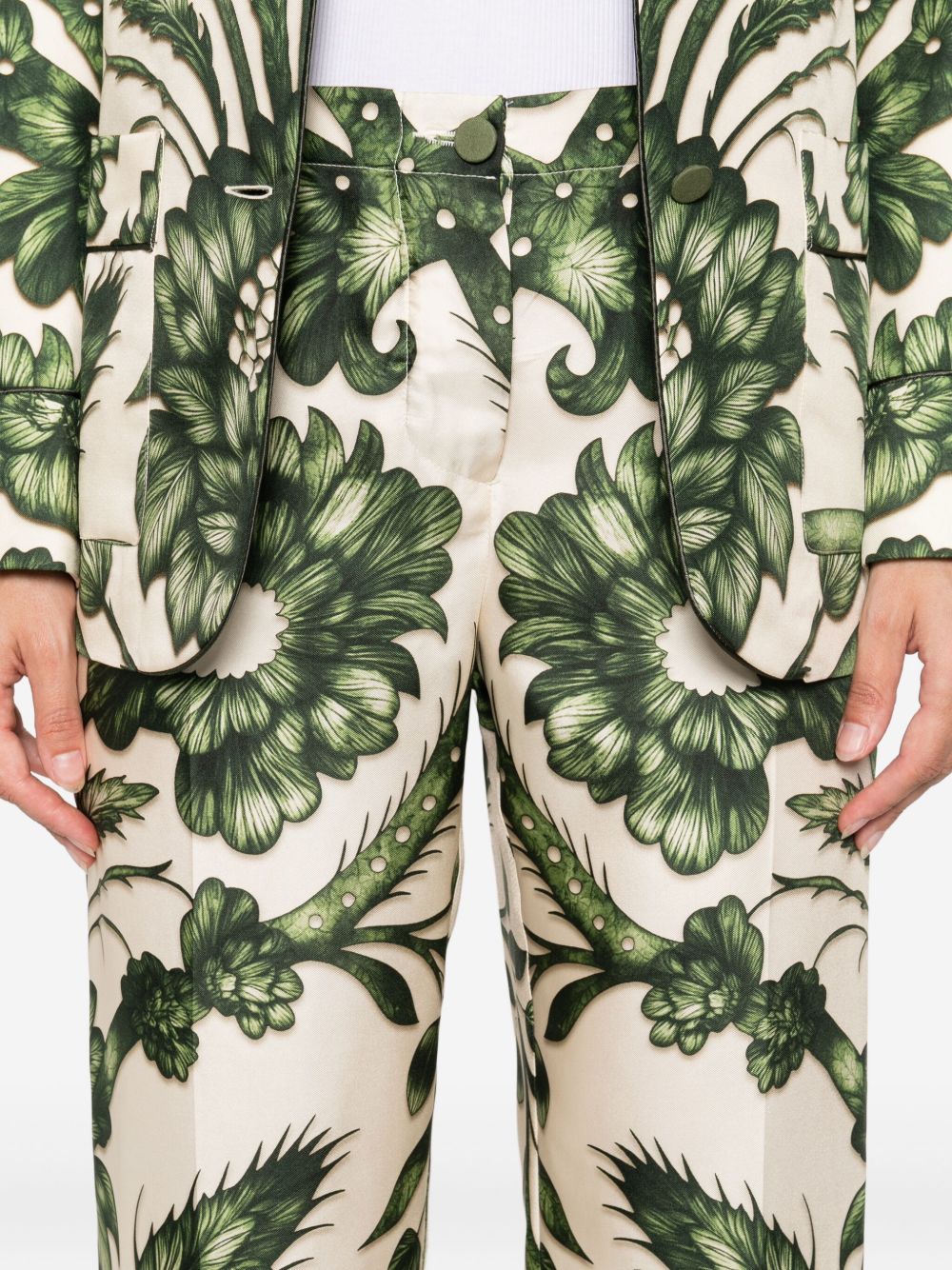 F.R.S . Trousers Green F.R.S .