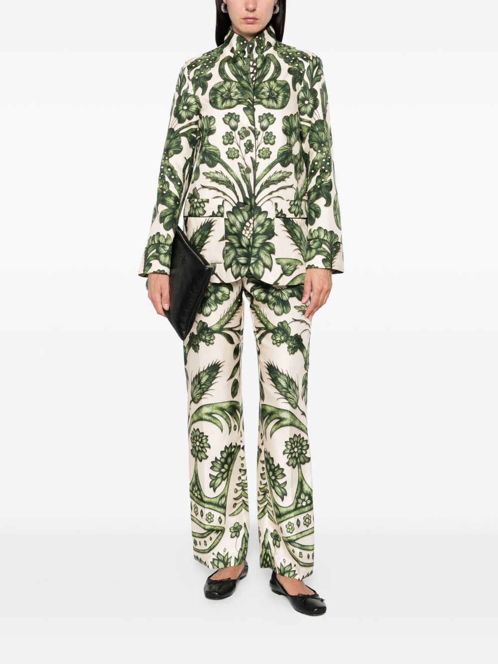 F.R.S . Trousers Green F.R.S .