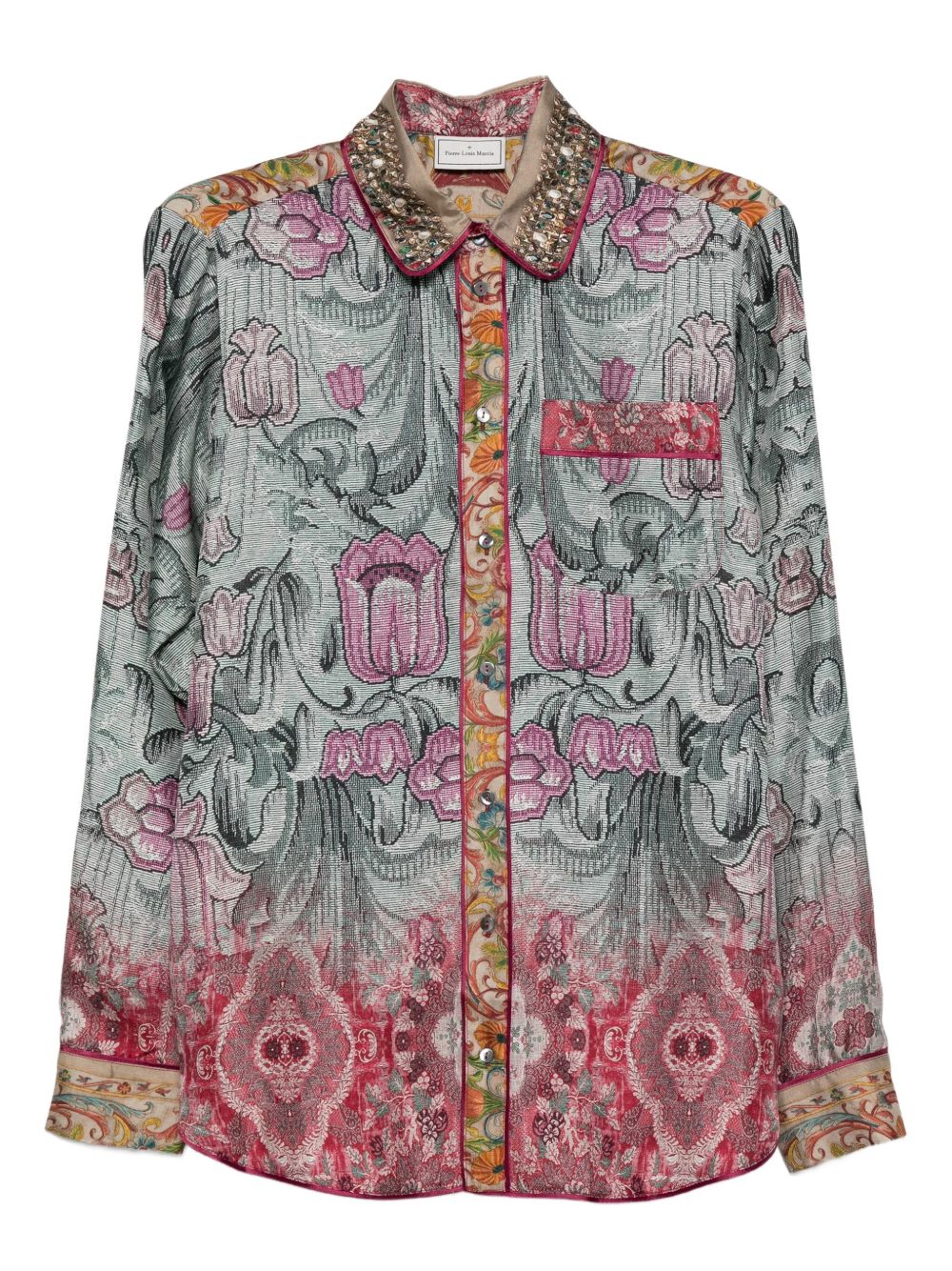 Pierre Louis Mascia Shirts Clear Blue Pierre Louis Mascia