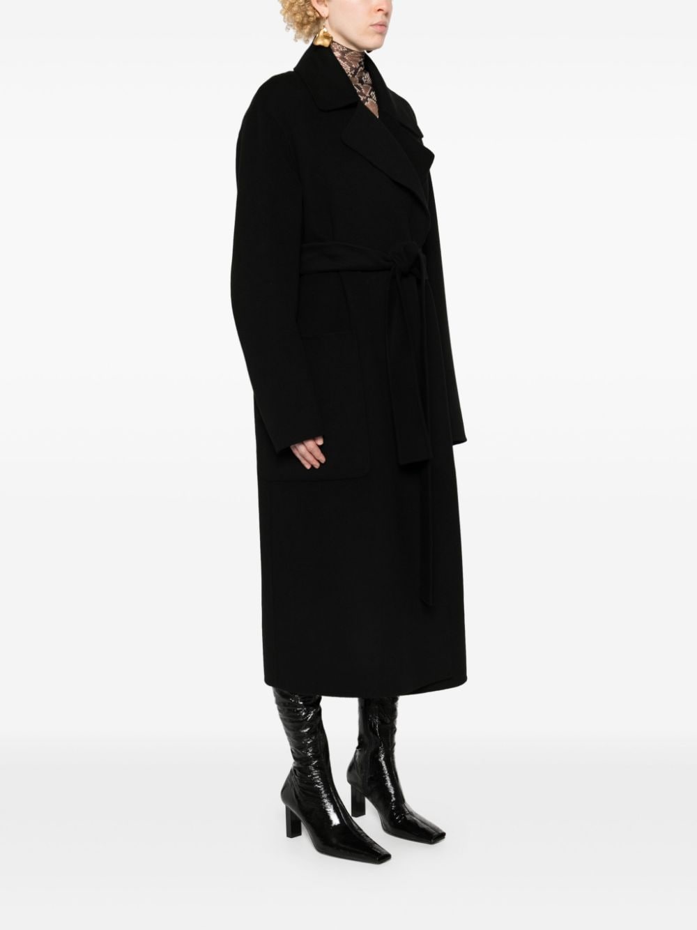 SPORTMAX PRE Coats Black SPORTMAX PRE