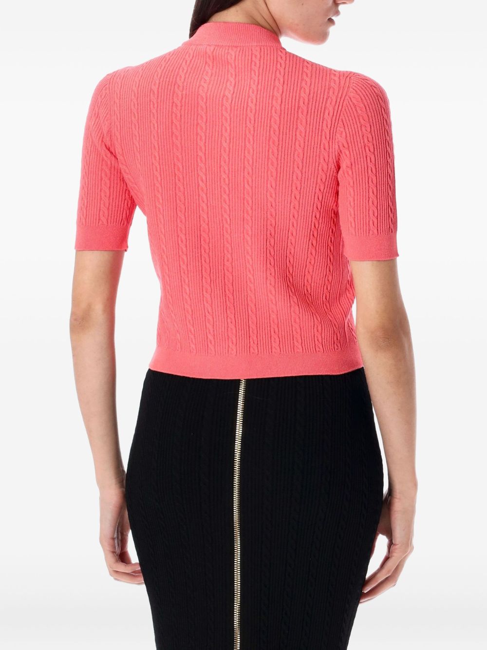 Balmain Cable-knit buttoned cardigan Balmain