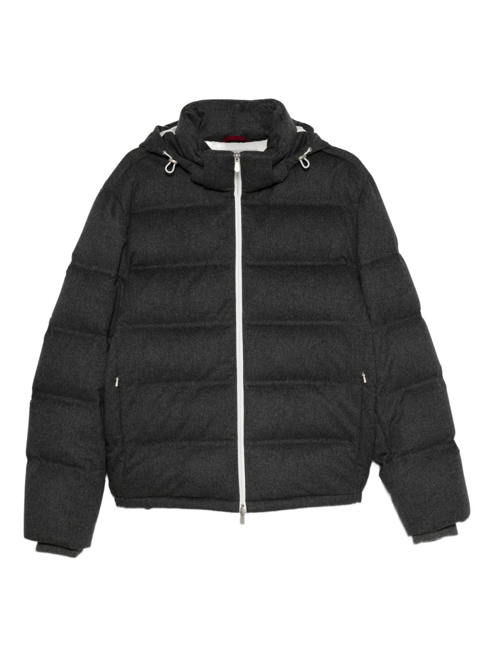 Brunello Cucinelli Coats Grey Brunello Cucinelli