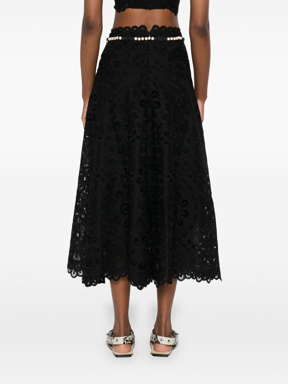 Zimmermann Skirts Black Zimmermann