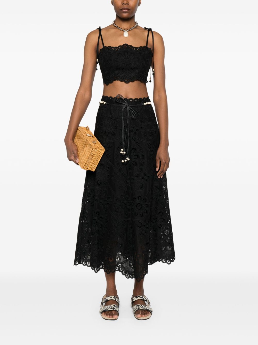 Zimmermann Skirts Black Zimmermann