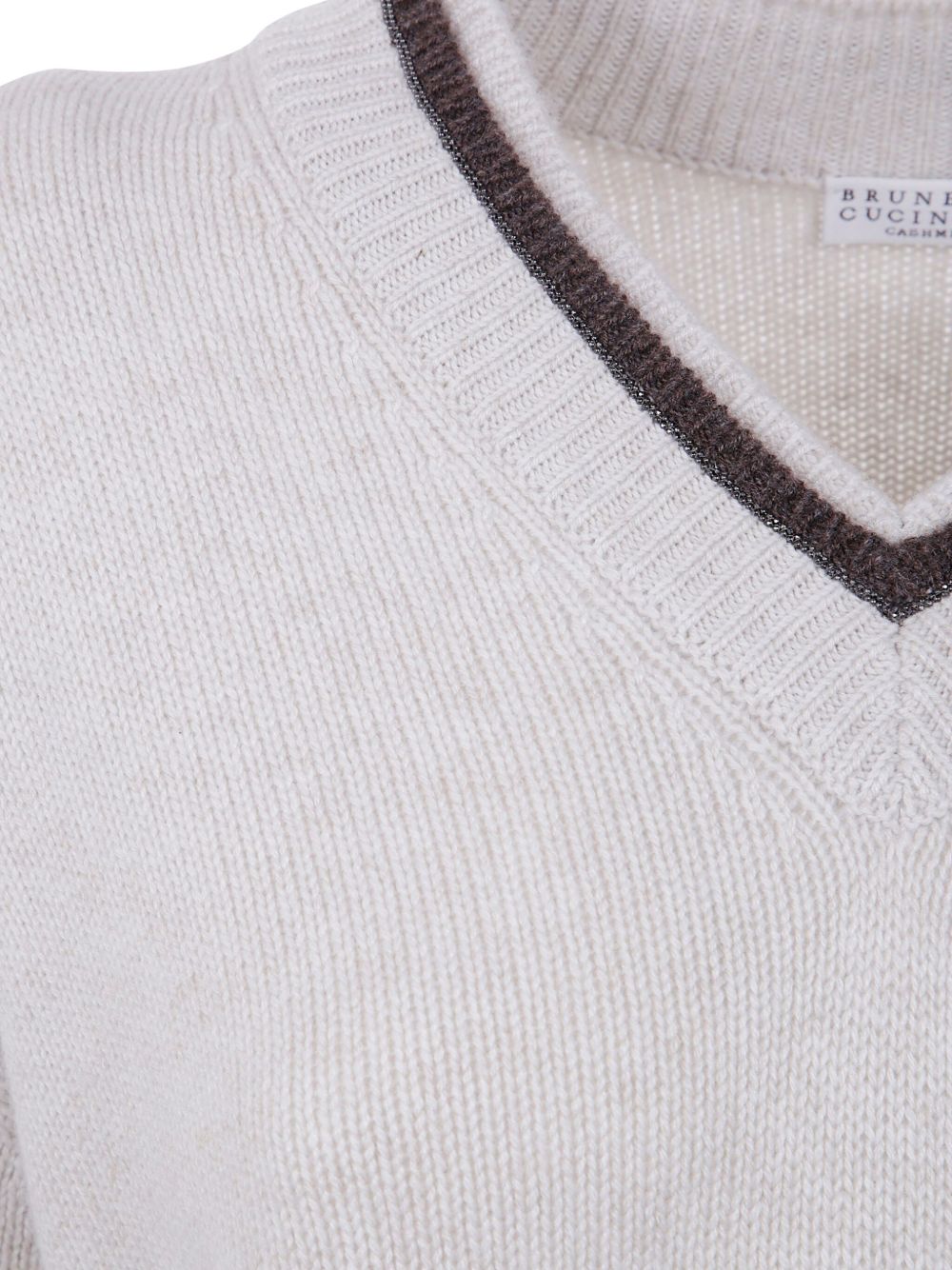 Brunello Cucinelli Sweaters Ivory Brunello Cucinelli