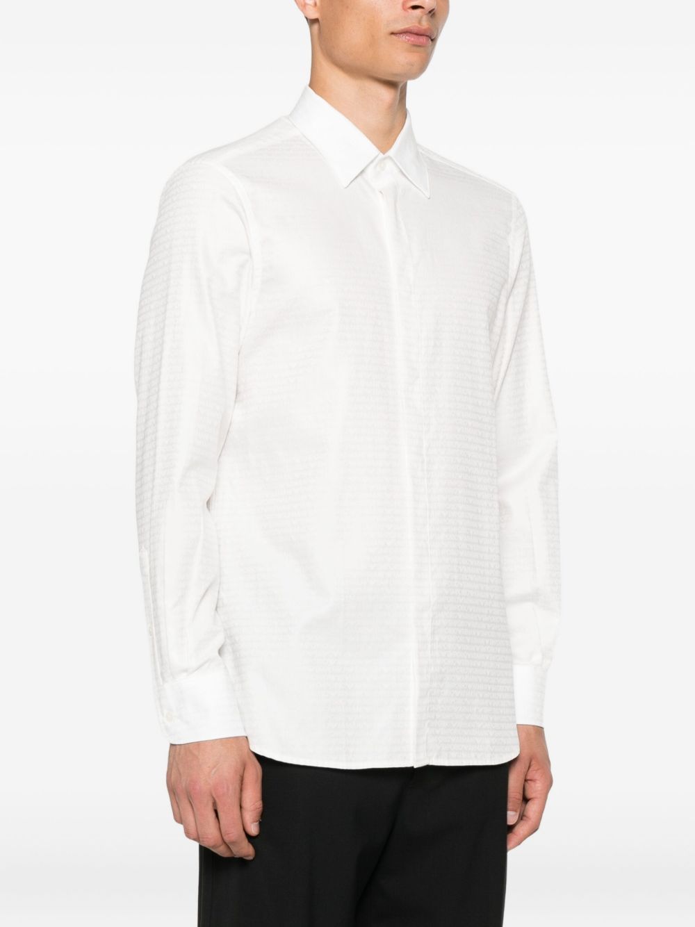 Emporio Armani Shirts White Emporio Armani 
