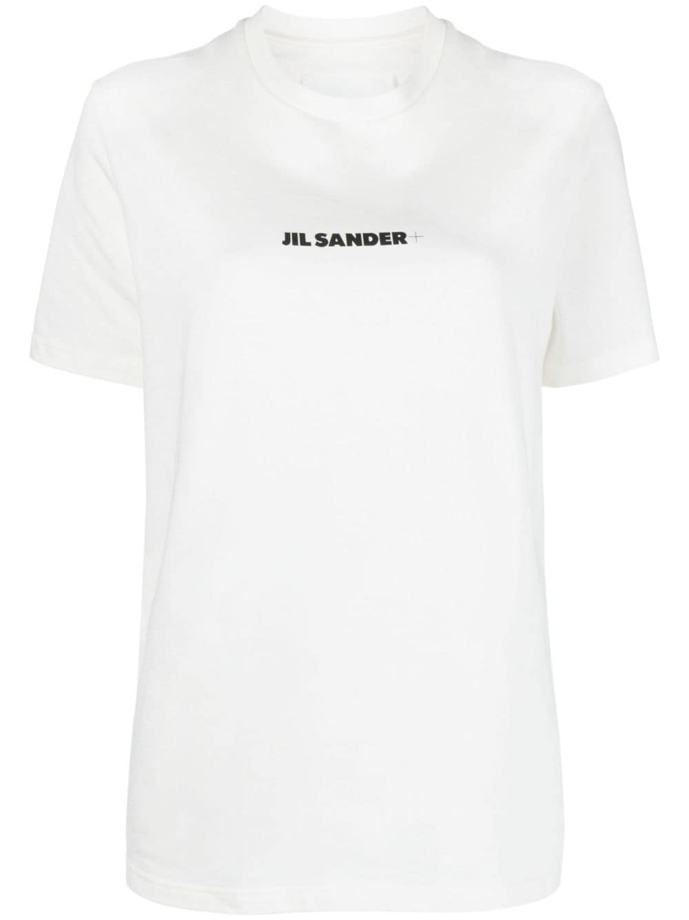 JIL SANDER PLUS T-shirts and Polos White Jil Sander Plus