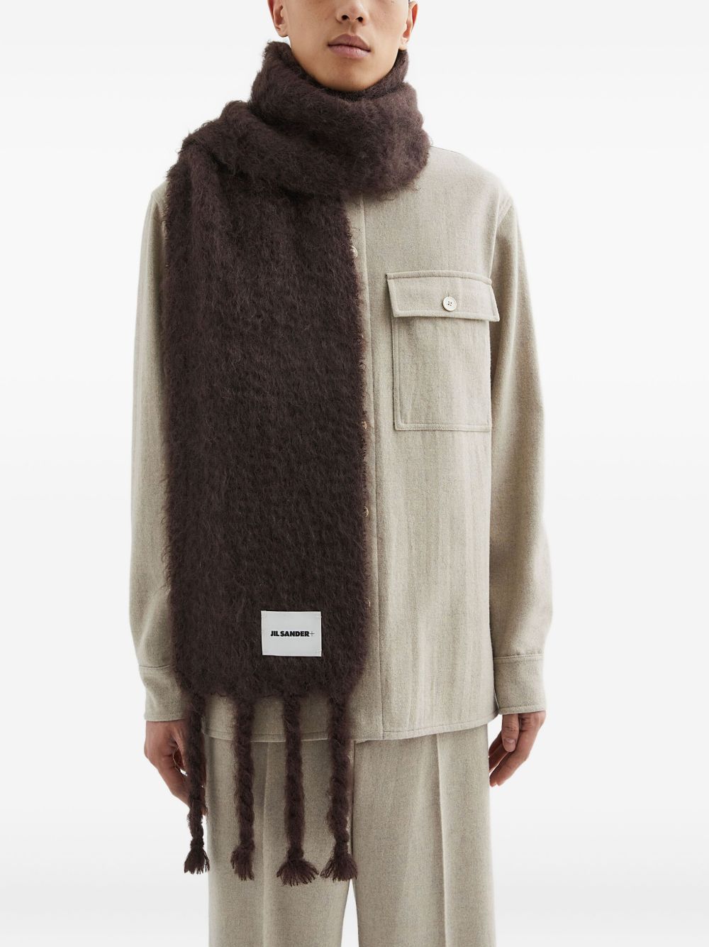 Jil Sander Plus Wool Blend Scarf Jil Sander Plus