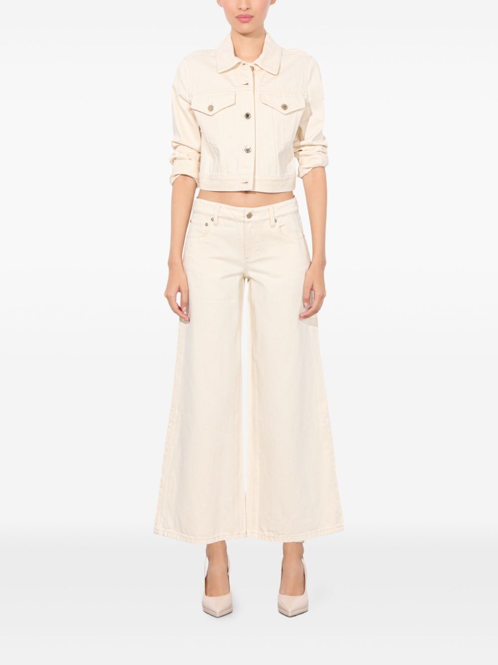 Alice + Olivia Trousers White Alice + Olivia