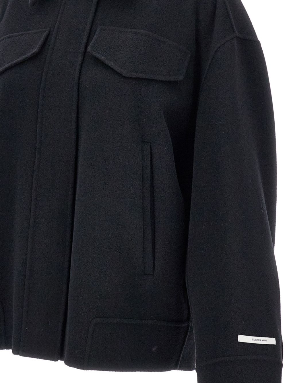 SPORTMAX PRE Coats Black SPORTMAX PRE