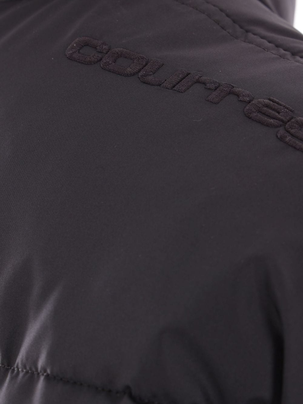 COURREGES PRE Coats Black - Gallerias