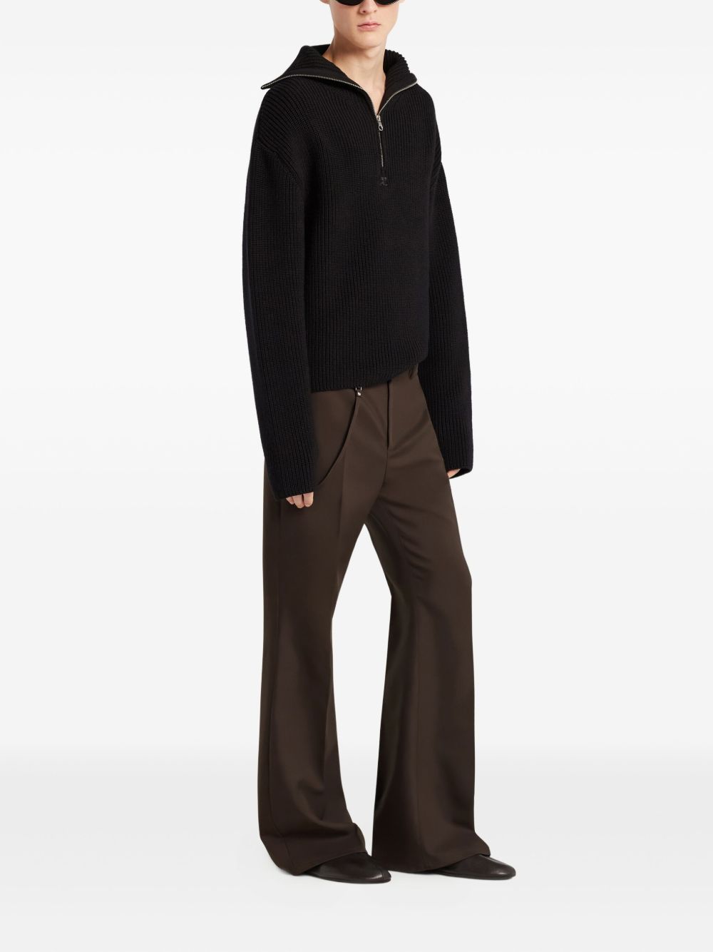 COURREGES PRE Sweaters Black Courreges Pre