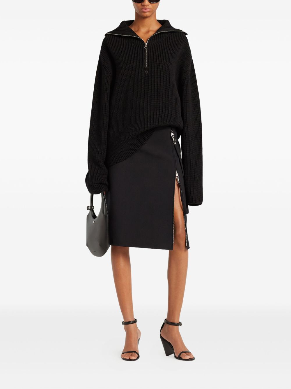 COURREGES PRE Sweaters Black Courreges Pre