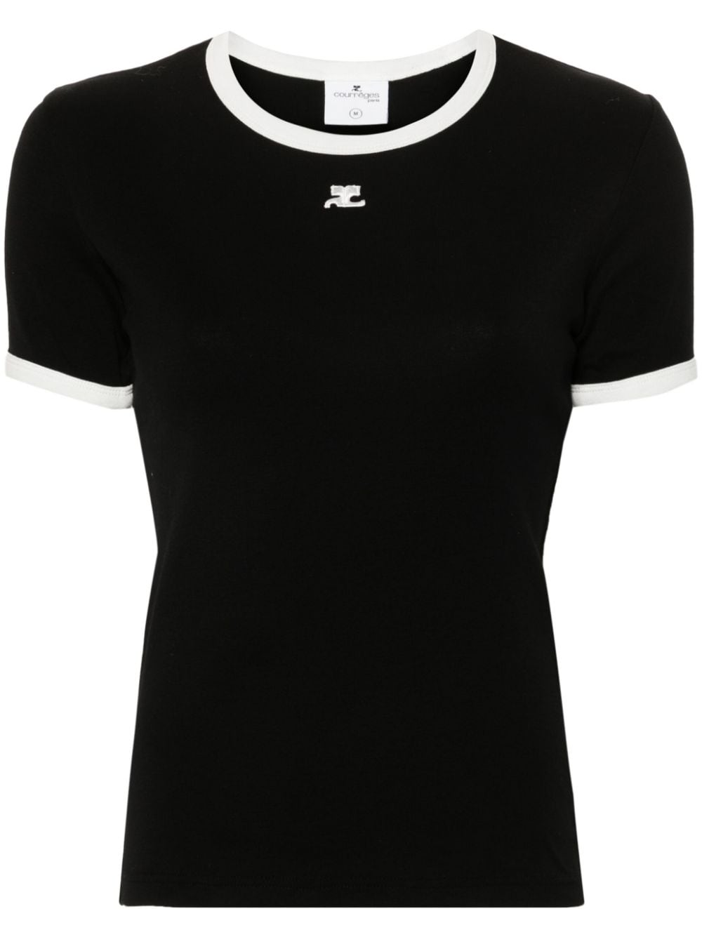 COURREGES PRE T-shirts and Polos Black Courreges Pre