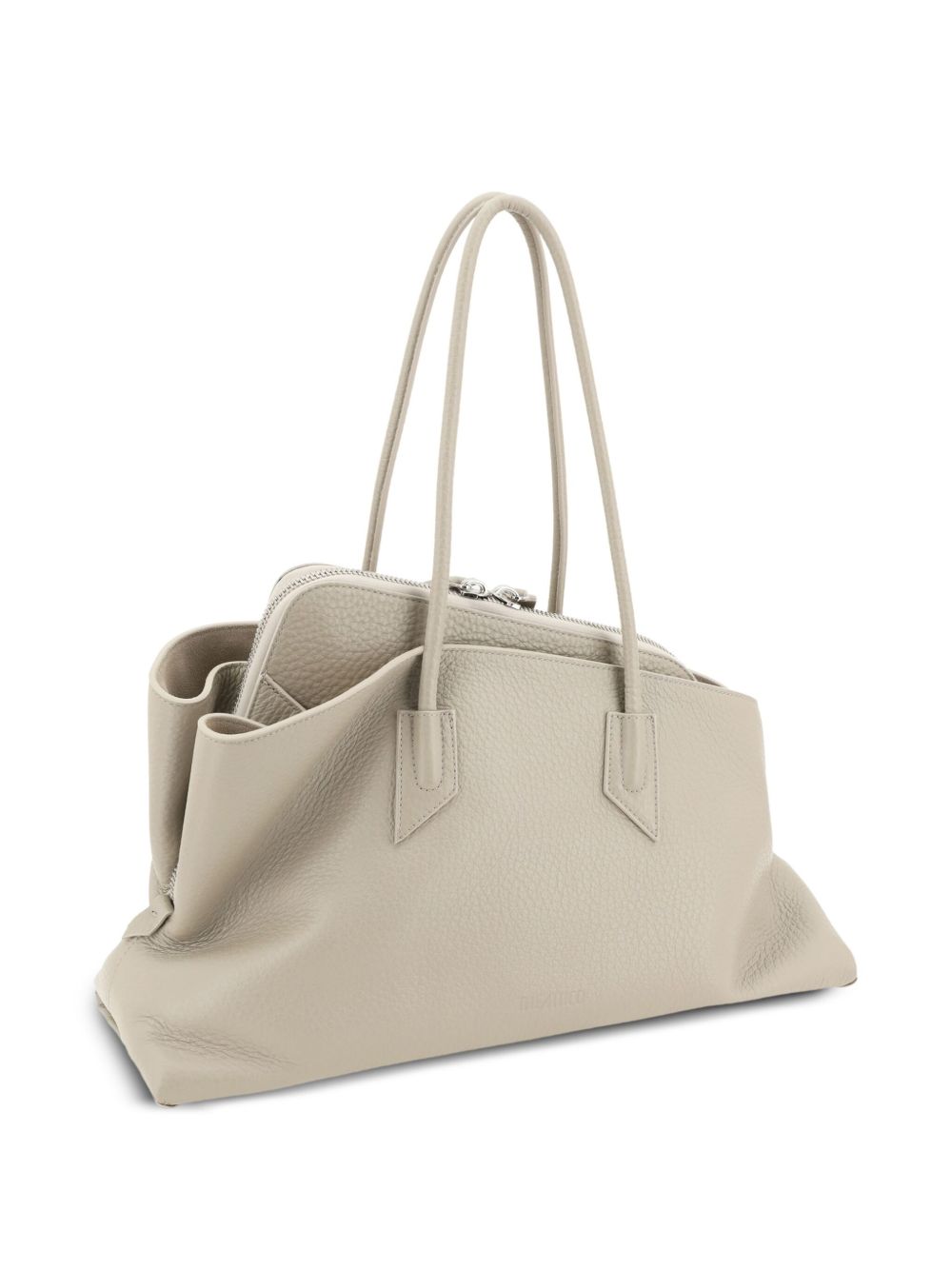 The Attico La Passeggiata Leather Shoulder Bag The Attico
