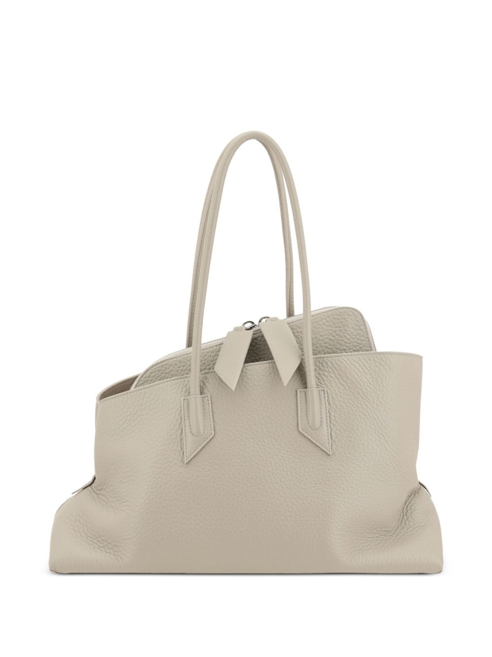 The Attico La Passeggiata Leather Shoulder Bag The Attico
