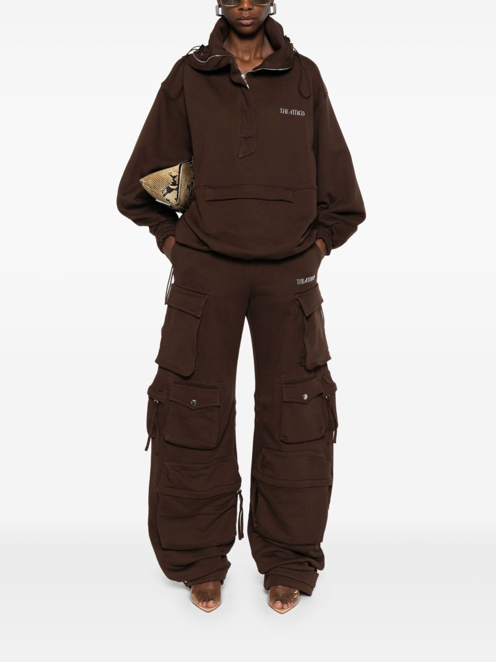 The Attico Sweaters Brown The Attico