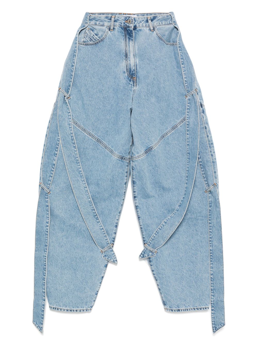 The Attico Jeans Clear Blue The Attico