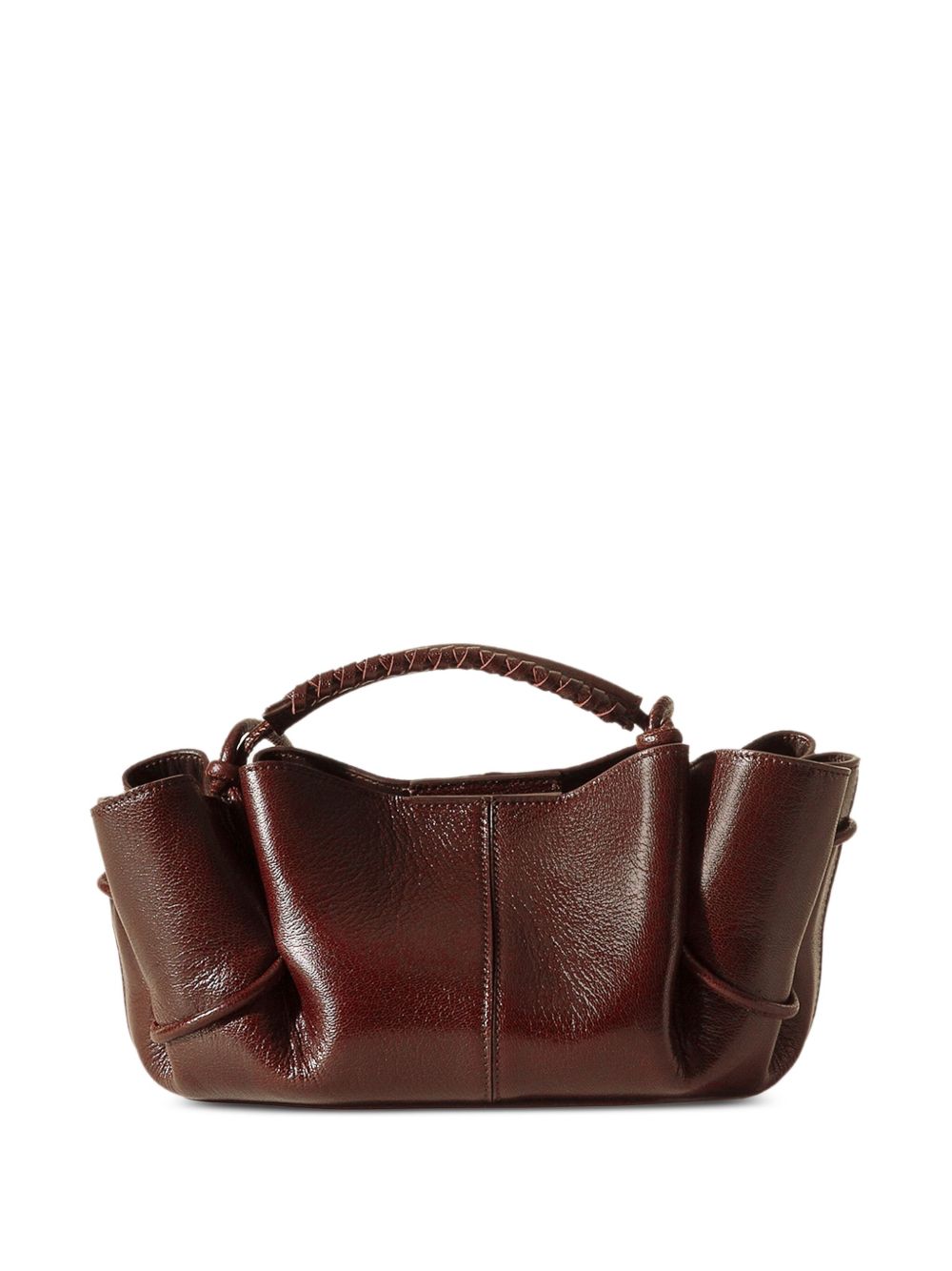Hereu mini Arta ruched leather tote bag Hereu