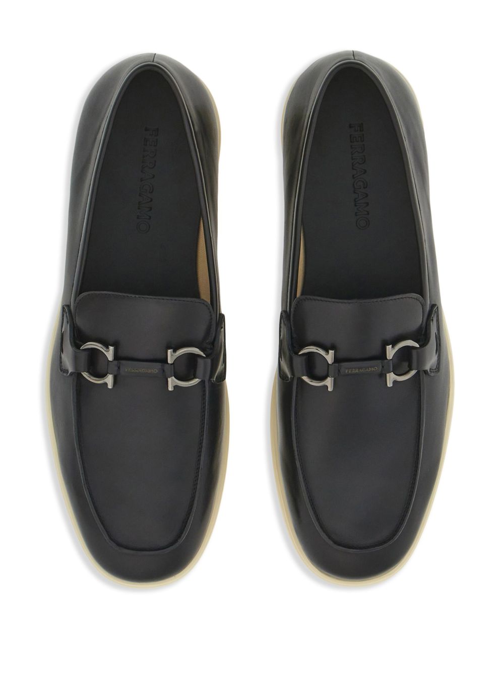 Ferragamo Informal moccasin with Gancini ornament Ferragamo