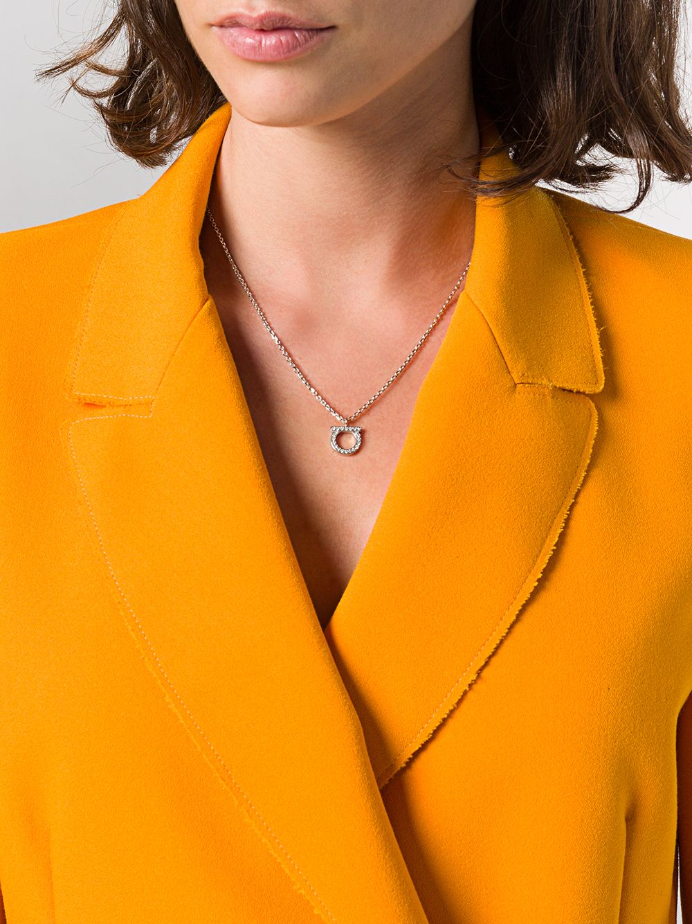 Ferragamo Gancini necklace with crystals Ferragamo