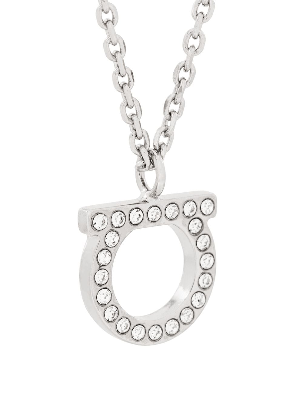 Ferragamo Gancini necklace with crystals Ferragamo