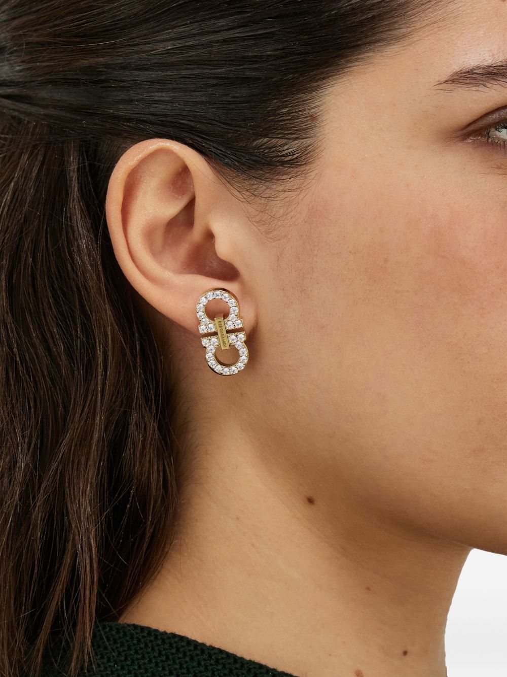 Ferragamo Double Gancini earrings Ferragamo