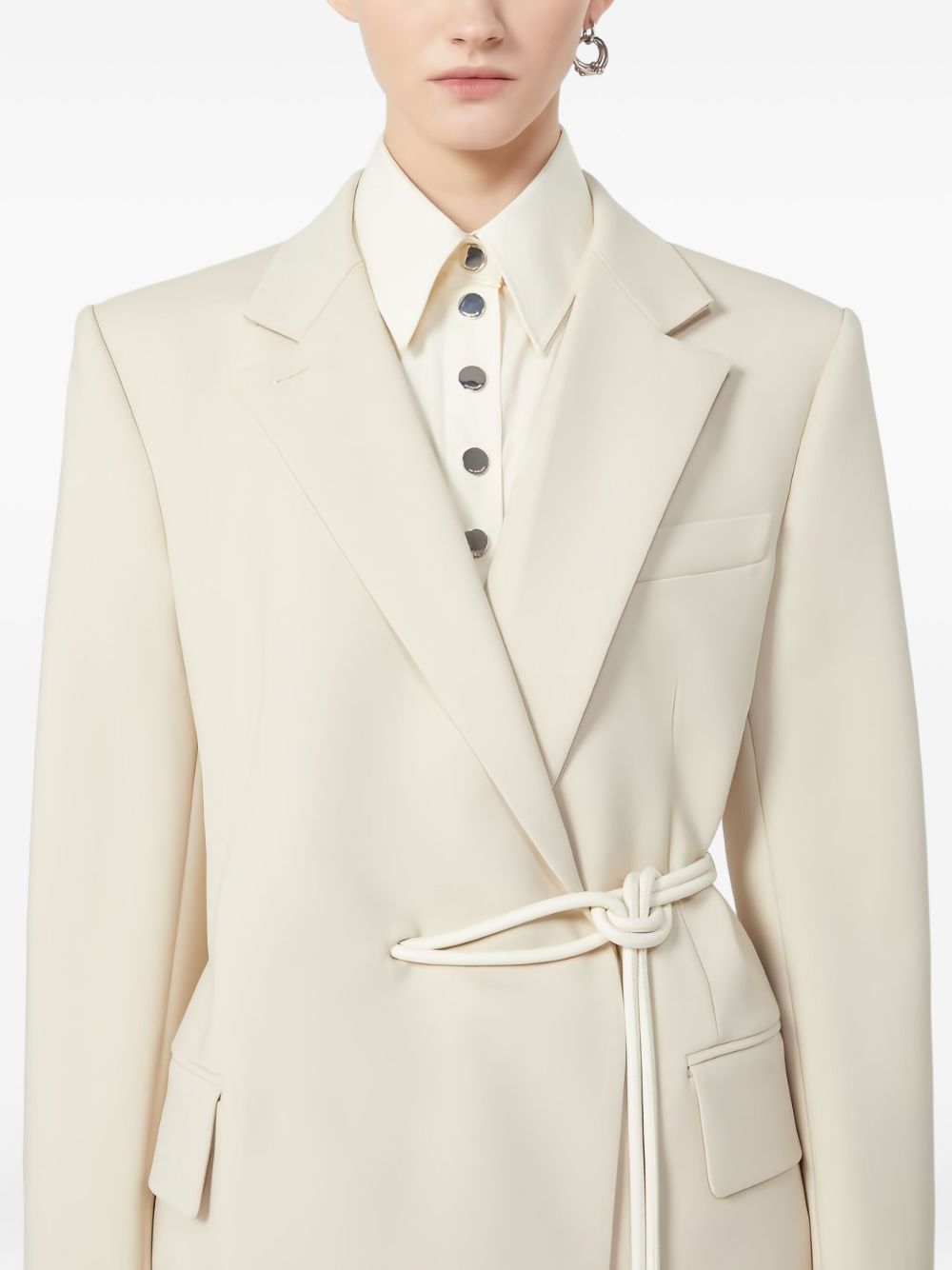 SPORTMAX PRE Coats Ivory SPORTMAX PRE
