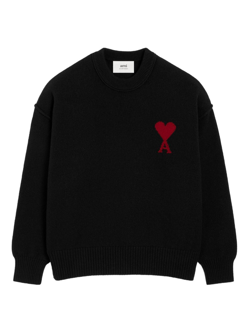 Ami Paris Sweaters Black Ami Paris