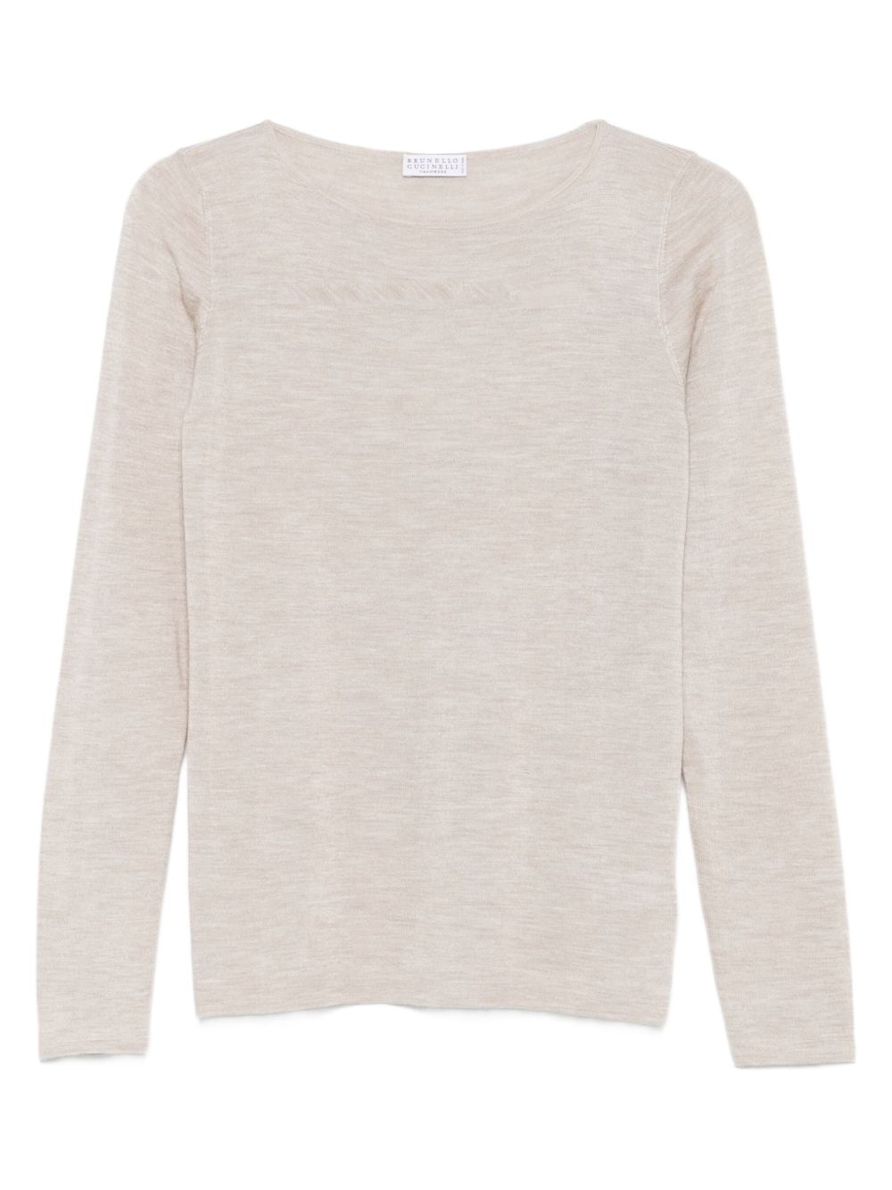 Brunello Cucinelli Sweaters Leather Brown Brunello Cucinelli