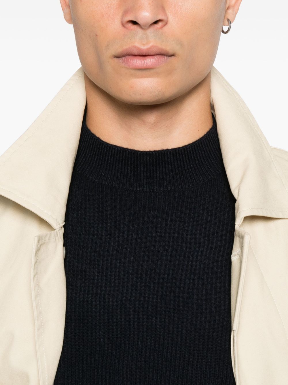 Emporio Armani Ribbed crew-neck sweater Emporio Armani 