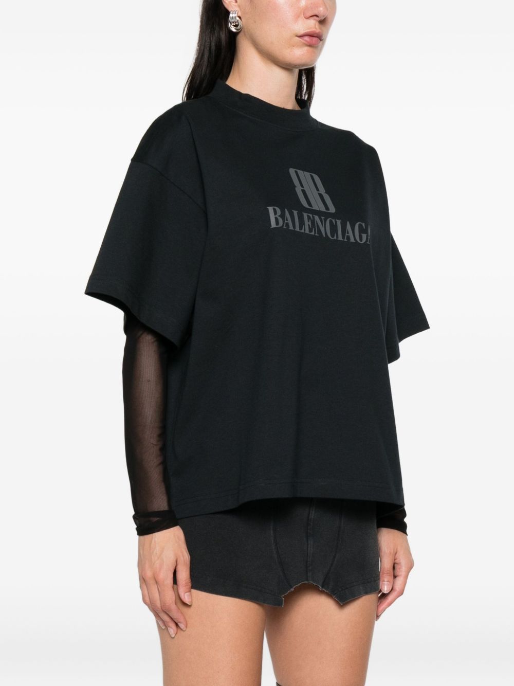 Balenciaga T-shirts and Polos Black Balenciaga