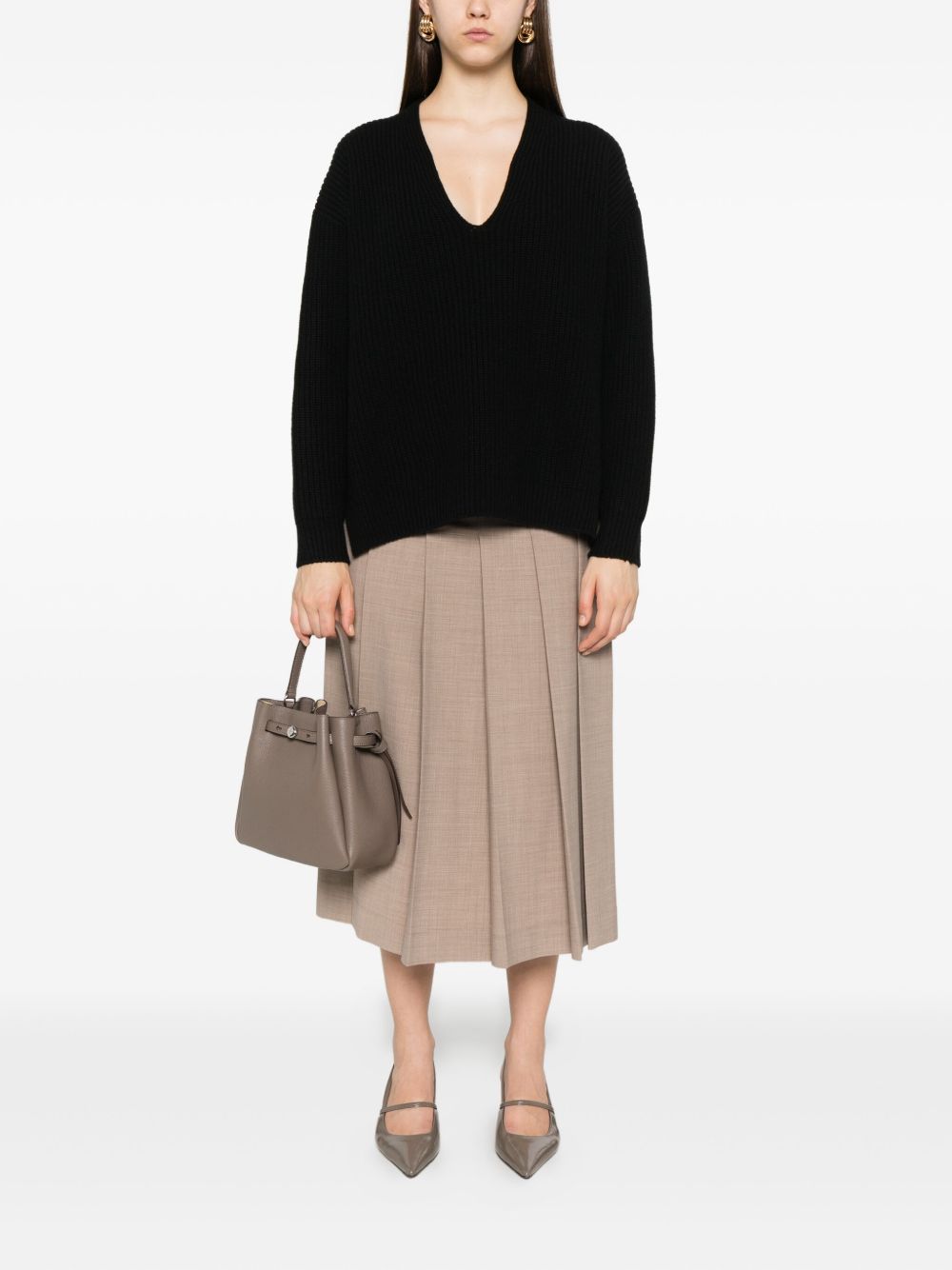 Fabiana Filippi Sweaters Black Fabiana Filippi
