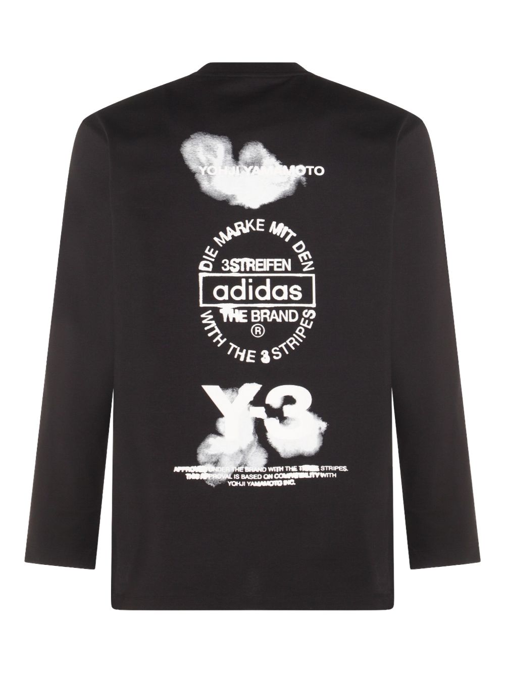Y-3 T-shirts and Polos Black Y-3 