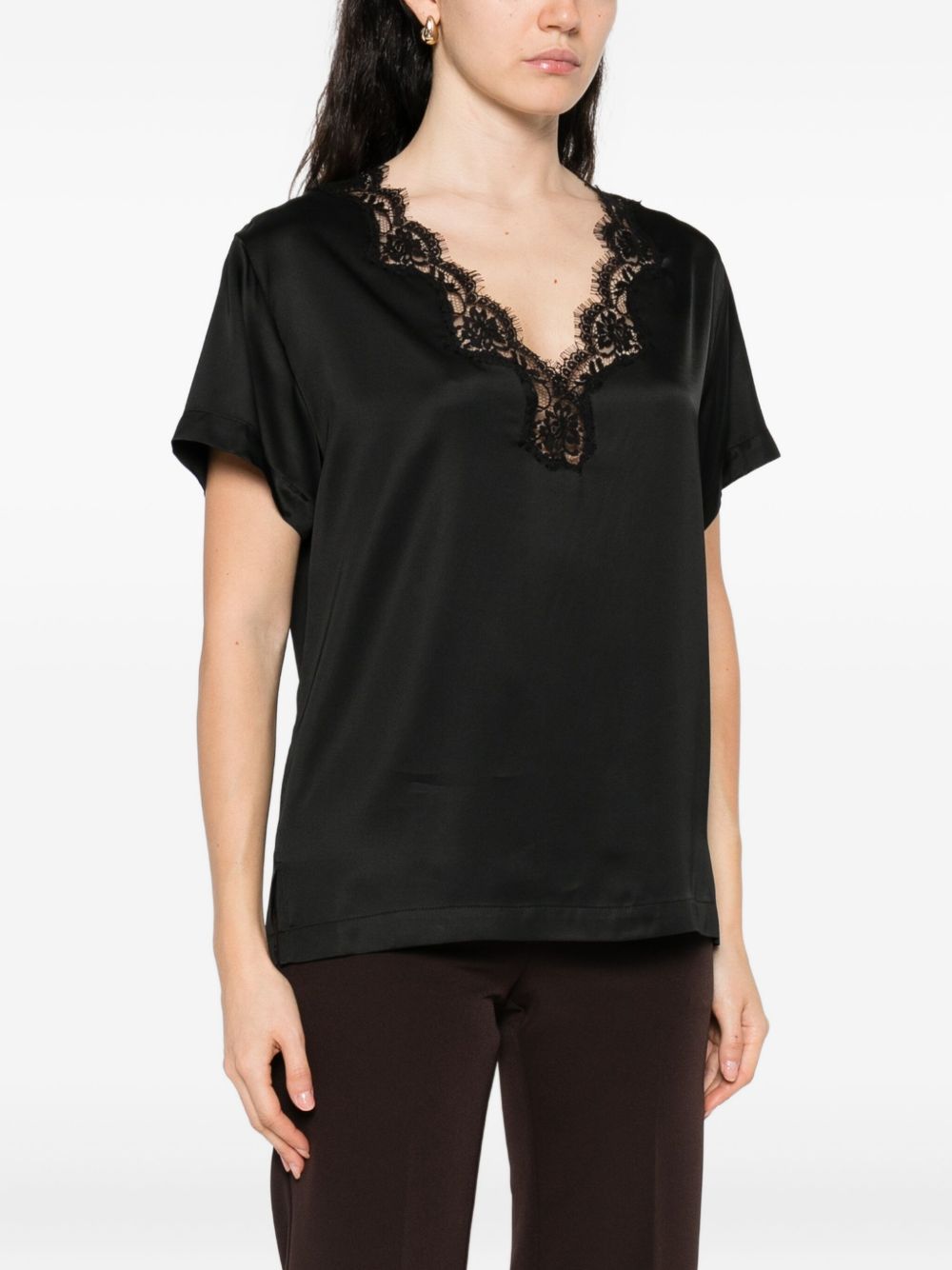 ERMANNO FIRENZE T-shirts and Polos Black Ermanno Firenze