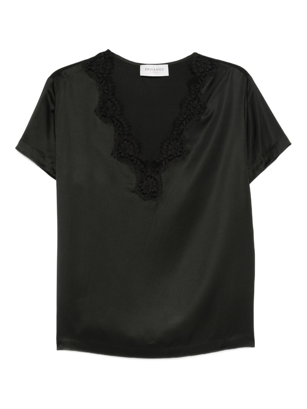 ERMANNO FIRENZE T-shirts and Polos Black Ermanno Firenze