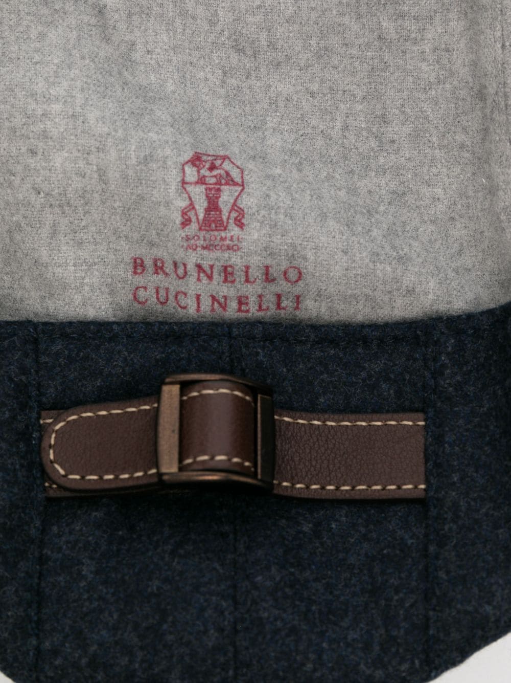 Brunello Cucinelli Logo-embroidered flat cap Brunello Cucinelli