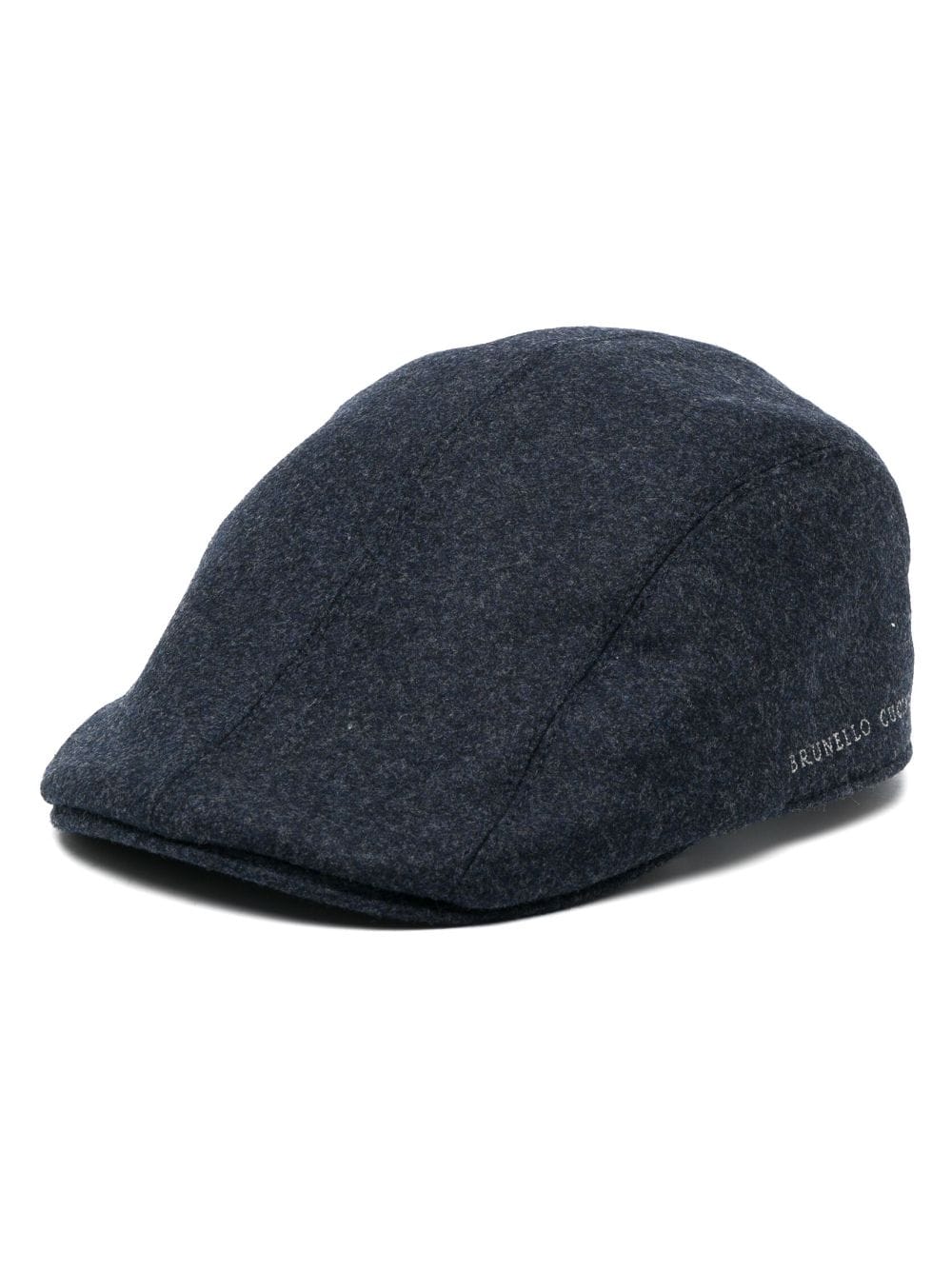 Brunello Cucinelli Logo-embroidered flat cap Brunello Cucinelli