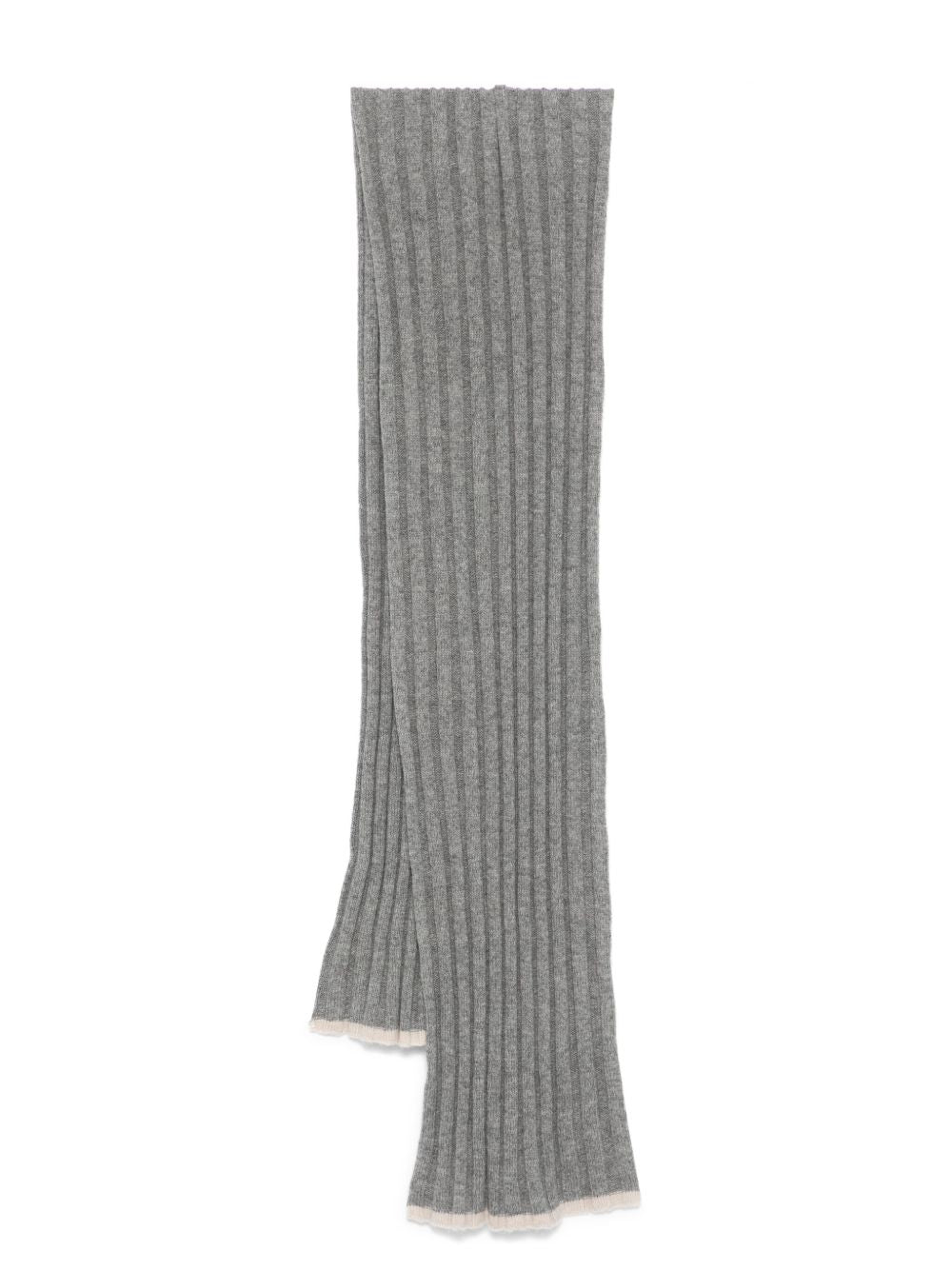 Brunello Cucinelli Ribbed scarf Brunello Cucinelli