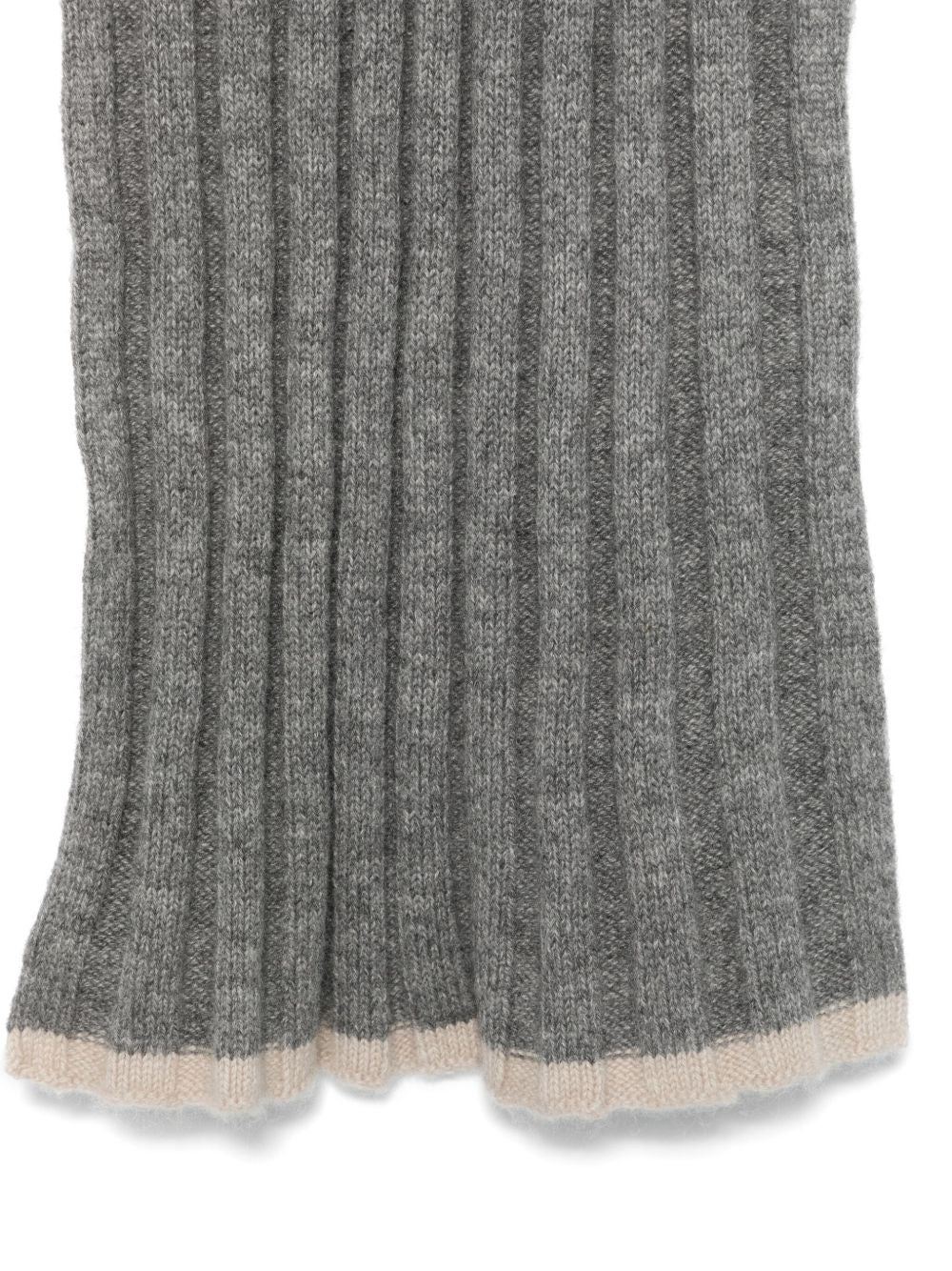 Brunello Cucinelli Ribbed scarf Brunello Cucinelli