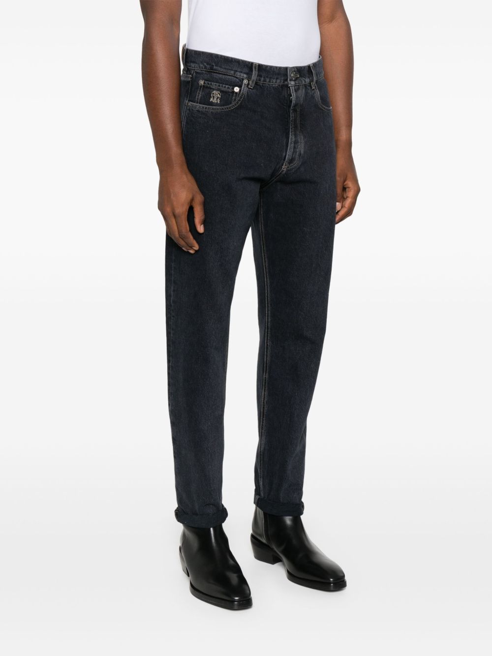 Brunello Cucinelli Jeans Grey Brunello Cucinelli