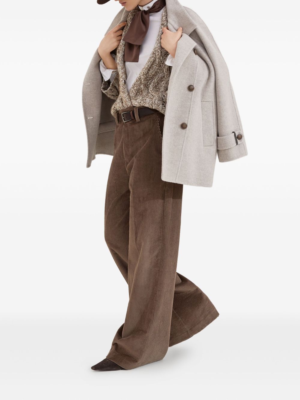 Brunello Cucinelli Trousers Brown Brunello Cucinelli
