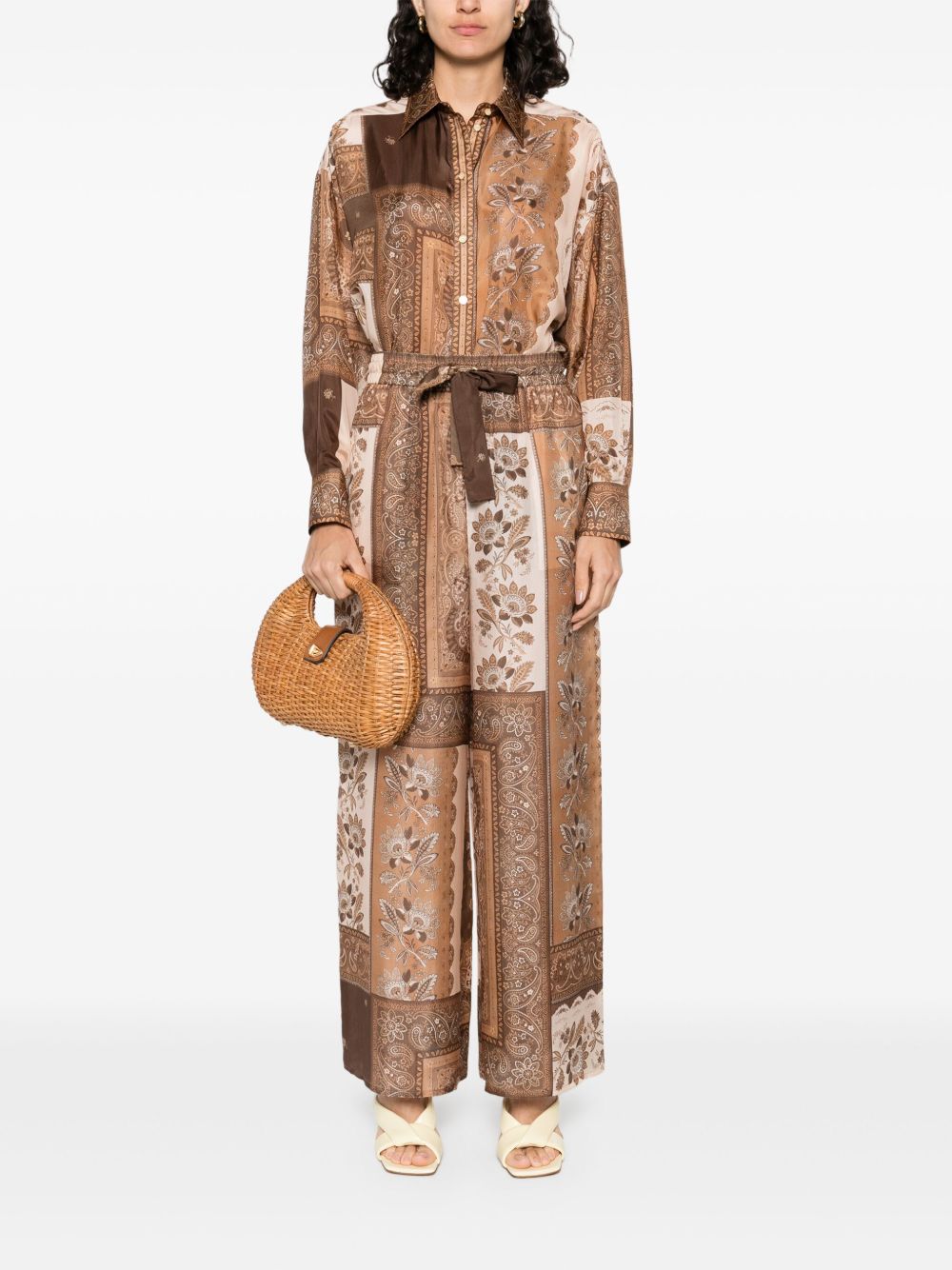Zimmermann Trousers Brown Zimmermann