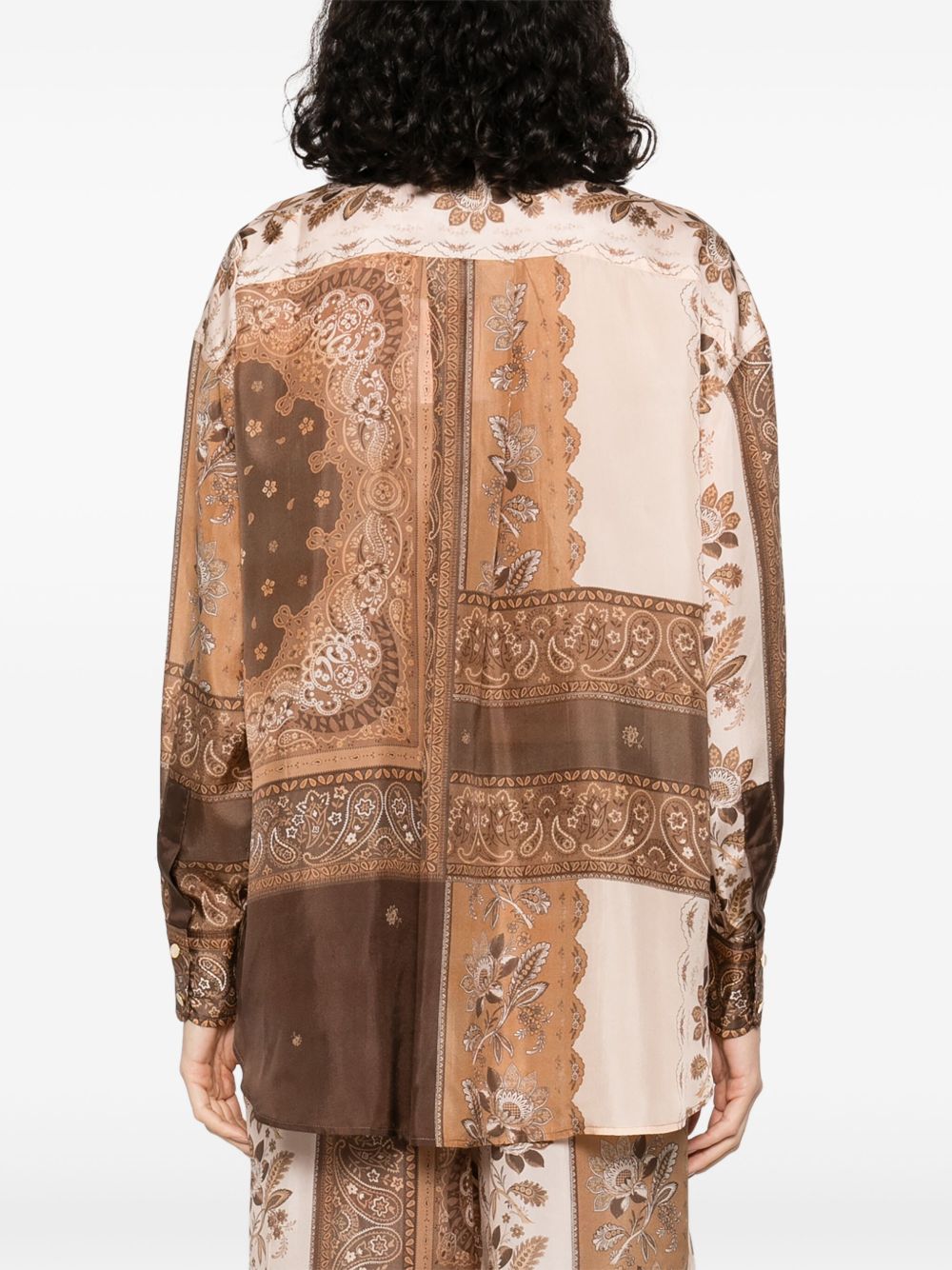 Zimmermann Shirts Brown Zimmermann