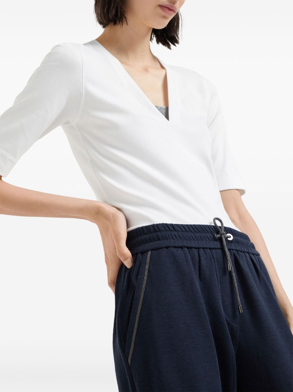 Brunello Cucinelli Trousers Blue Brunello Cucinelli