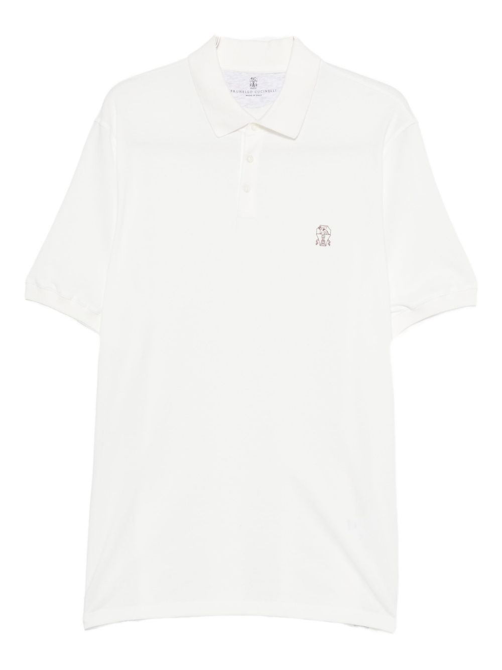 Brunello Cucinelli T-shirts and Polos White Brunello Cucinelli