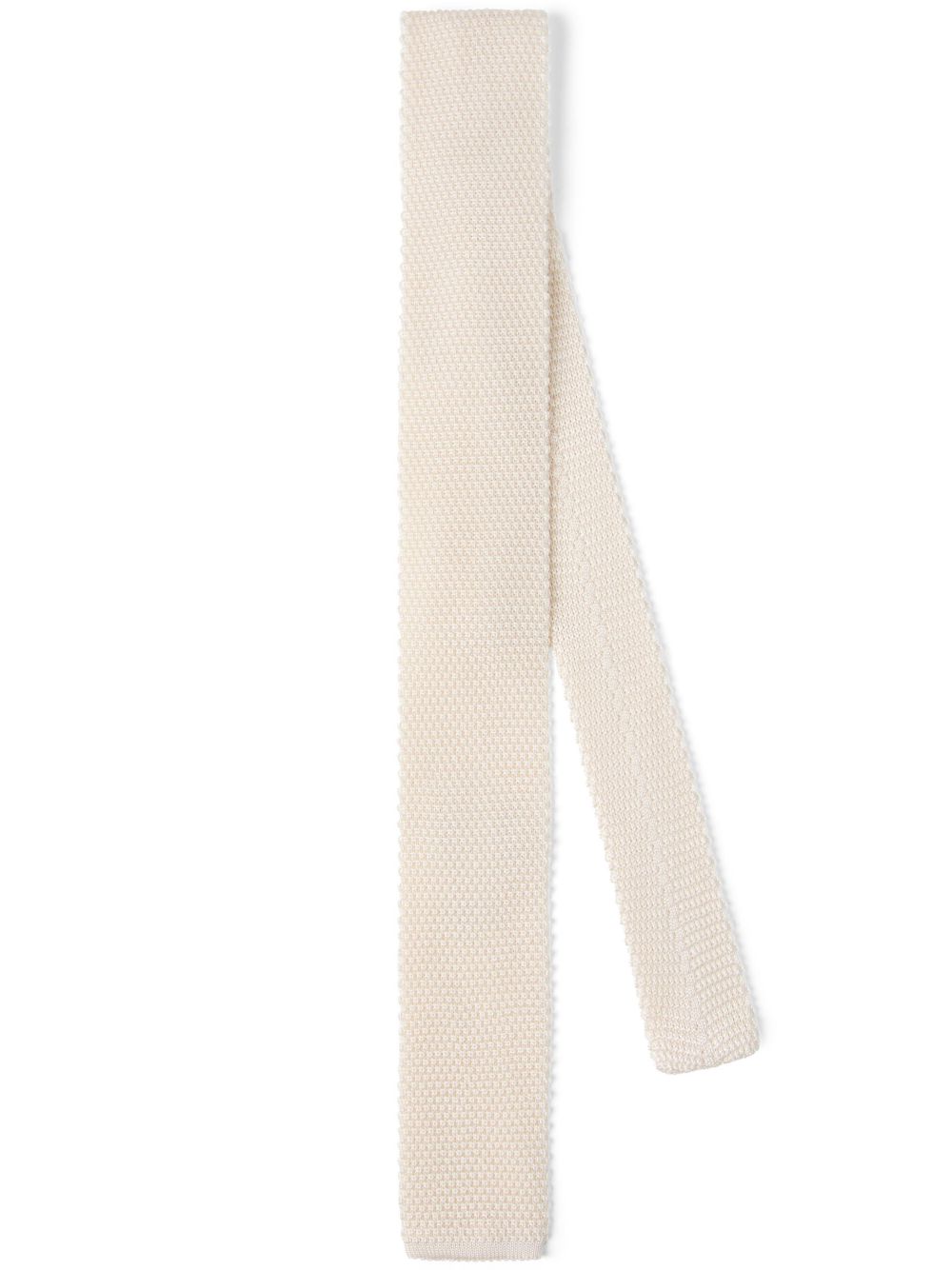 Brunello Cucinelli knitted silk tie Brunello Cucinelli