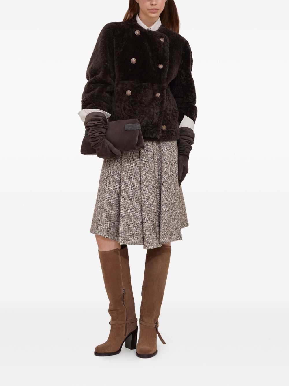 Brunello Cucinelli Jackets Brown Brunello Cucinelli
